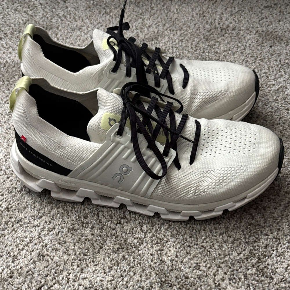 On Running Cloudswidt 3 Men's White and Black Sneakers